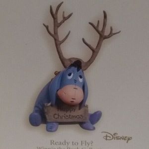 Eeyore Ready to Fly Hallmark Christmas Ornament
